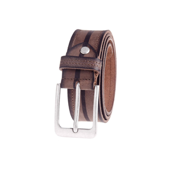 Classic Brown Leather Belt for Timeless Style And Durability